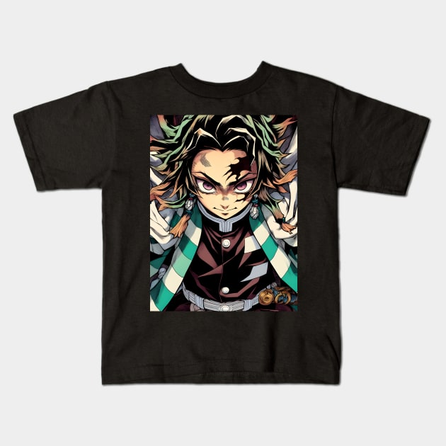 Manga and Anime Inspired Art: Exclusive Designs Kids T-Shirt by insaneLEDP